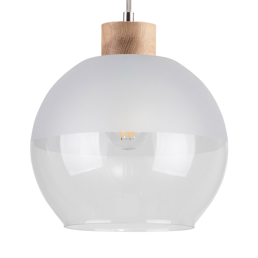 Ljuskrona med snöre ALESSANDRO 1xE27/60W/230V -FSC-certifierad