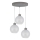 Spot-Light 1860336R - Ljuskrona med snöre FRESH 3xE27/60W/230V