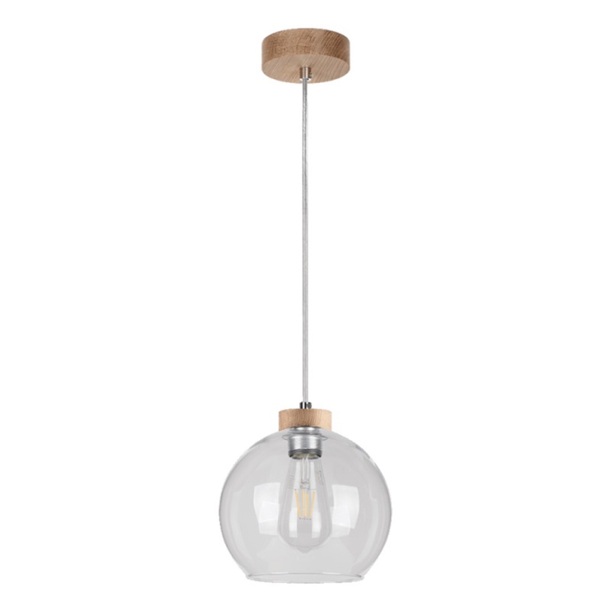 Spot-Light 18710174 - Ljuskrona med snöre LAGUNA 1xE27/60W/230V ek