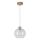Spot-Light 18710174 - Ljuskrona med snöre LAGUNA 1xE27/60W/230V ek