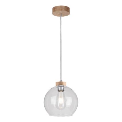 Spot-Light 18710174 - Ljuskrona med snöre LAGUNA 1xE27/60W/230V ek