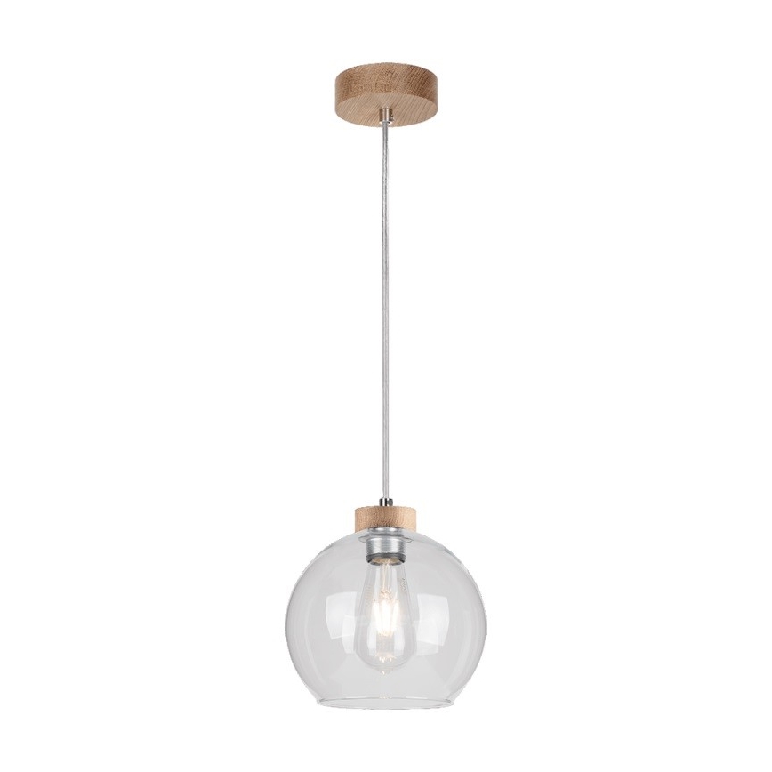 Spot-Light 18710174 - Ljuskrona med snöre LAGUNA 1xE27/60W/230V ek
