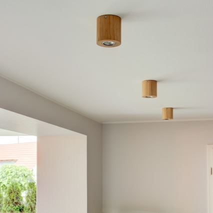 Taklampa WOODDREAM 1xGU10/6W/230V ek
