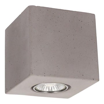 Spot-Light 2076136 - Takbelysning CEMENT DREAM  1xGU10/6W/230V betong - FSC-certifierad