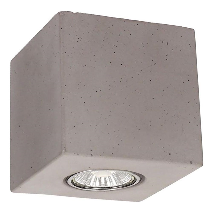 Spot-Light 2076136 - Takbelysning CEMENT DREAM  1xGU10/6W/230V betong - FSC-certifierad
