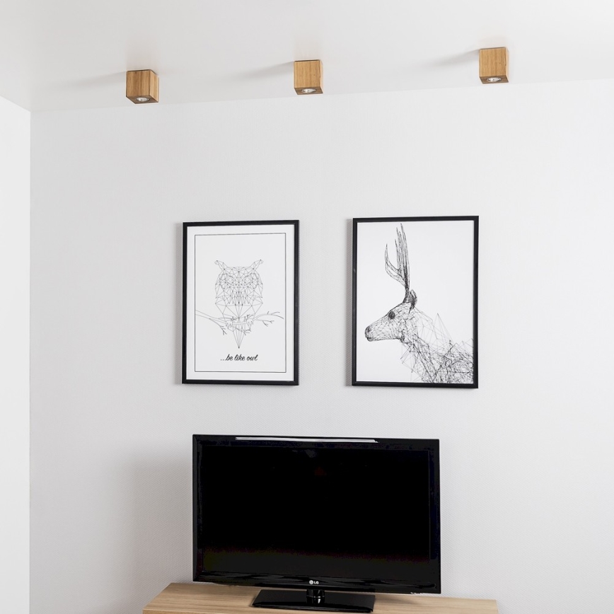 Taklampa WOODDREAM 1xGU10/6W/230V ek