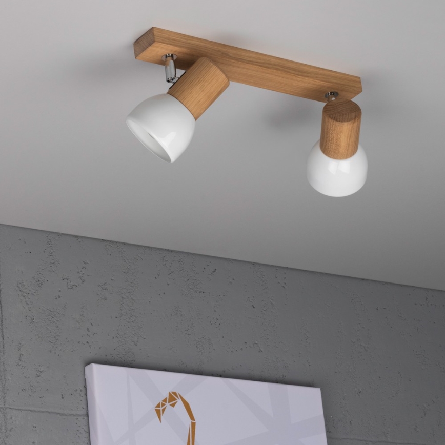 Spot-Light 2224274 - Spotlight SVENDA 2xE27/60W/230V