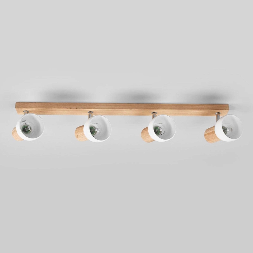 Spotlight SVENDA 4xE27/60W/230V ek - FSC-certifierad