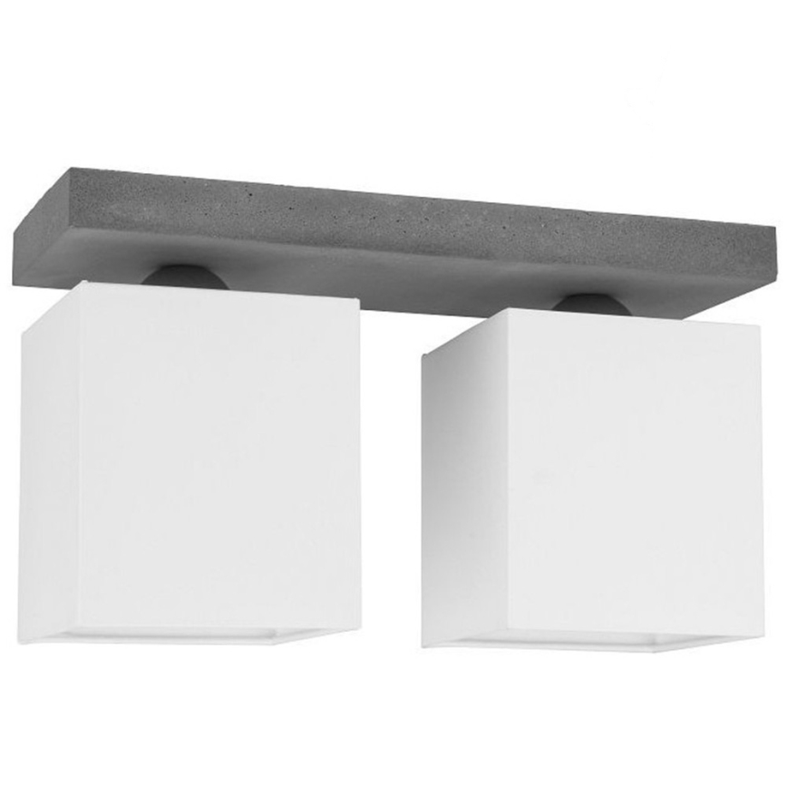 Spot-Light 2241236 - Takbelysning GREAT 2xE27/25W/230V