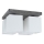 Spot-Light 2241436 - Takbelysning GREAT 4xE27/25W/230V