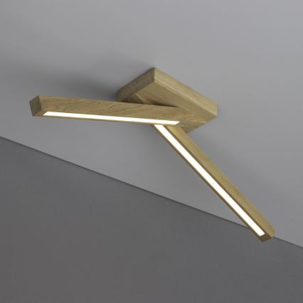 LED Ljuskrona LINUS 2xLED/4.5W/230V matt ek - FSC-certifierad
