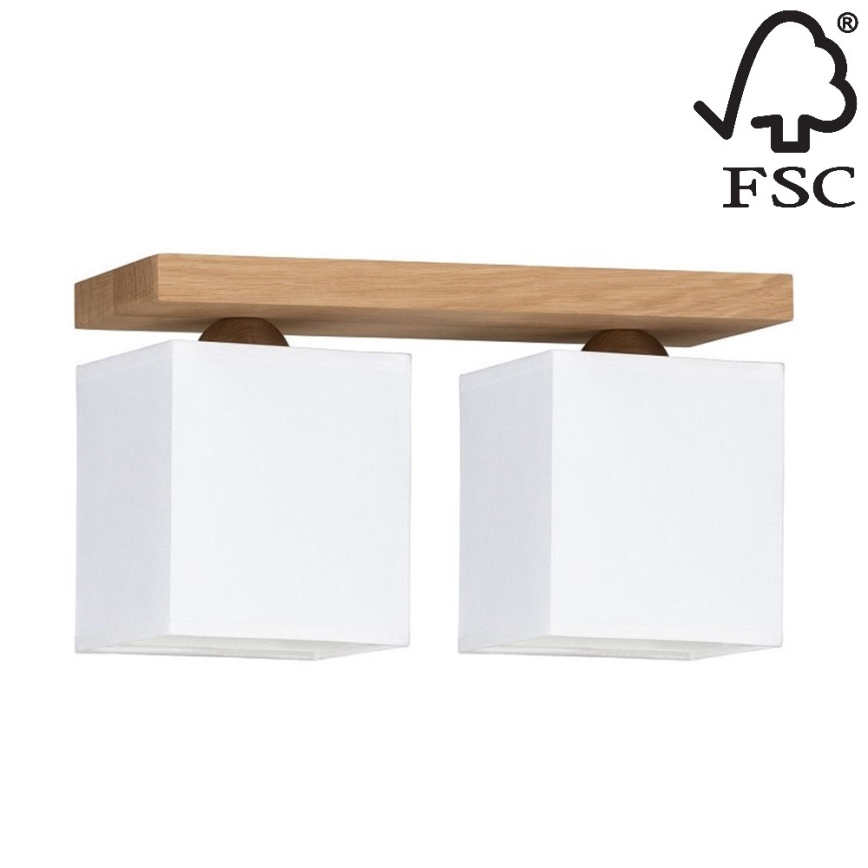 Spot-Light 2284274 - Takbelysning INGER 2xE27/25W/230V