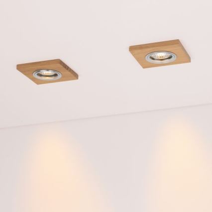 LED infälld belysning VITAR 1xGU10/5W/230V CRI 90 ek – FSC certifierade