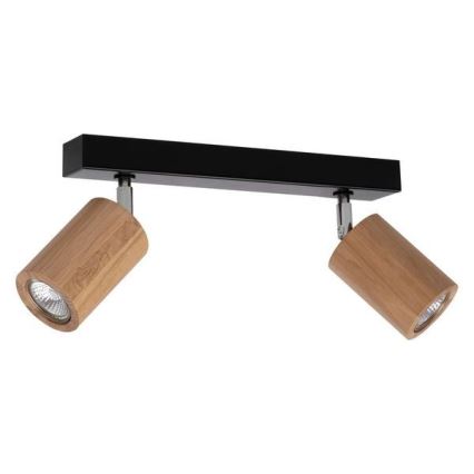 LED Tak spotlight MATTI 2xGU10/5W/230V ek - FSC-certifierad