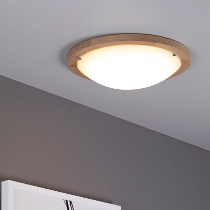 Takbelysning FRIDA 2xE27/40W/230V - FSC-certifierad