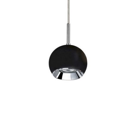 LED Ljuskrona med snöre BALL WOOD 1xGU10/5W/230V matt ek -FSC-certifierad