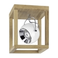 Spot-Light 5222174 - LED Takbelysning ROY 1xGU10/5W/230V matt ek