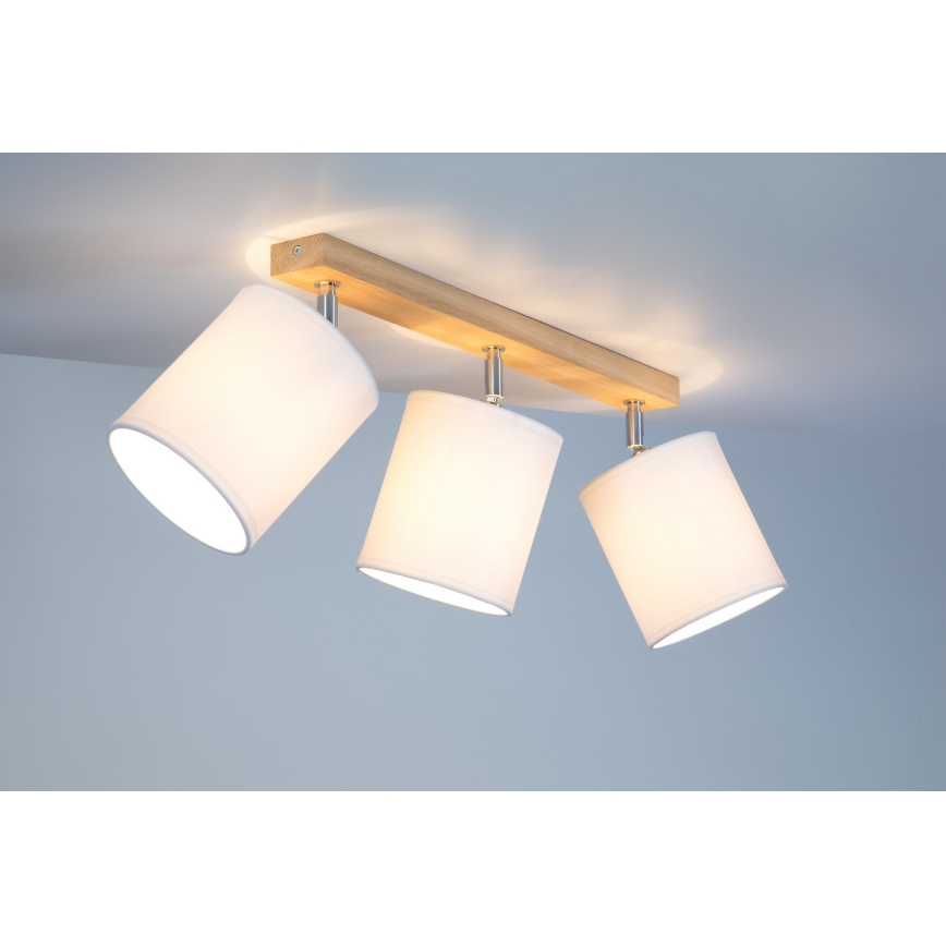 Takspot APRILLIA 3xE27/25W/230V ek/vit