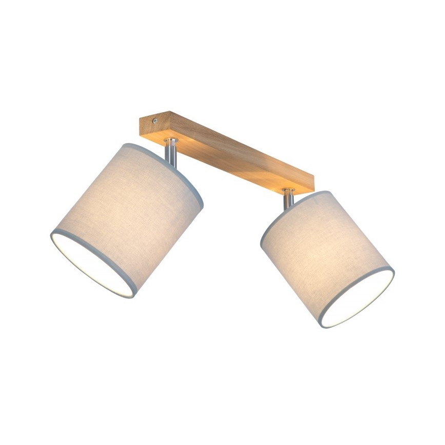 Spotlight APRILLIA 2xE27/25W/230V ekgrå ek