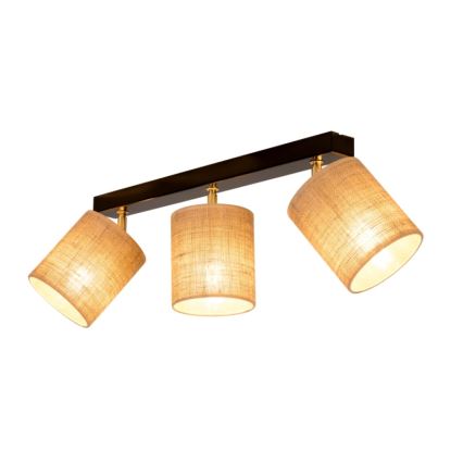 Stropní  spotlight JUTE 3xE27/25W/230V