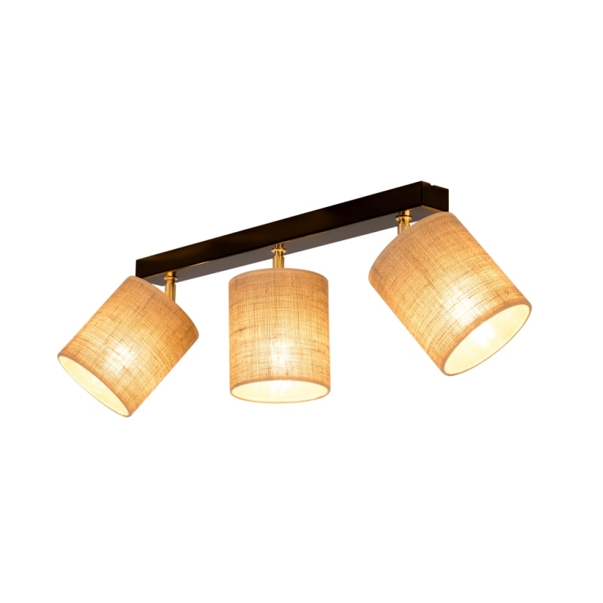 Stropní  spotlight JUTE 3xE27/25W/230V