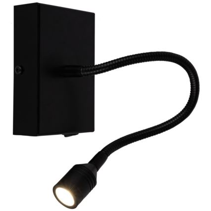 LED väggbelysning LECTOR LED/2,5W/230V svart