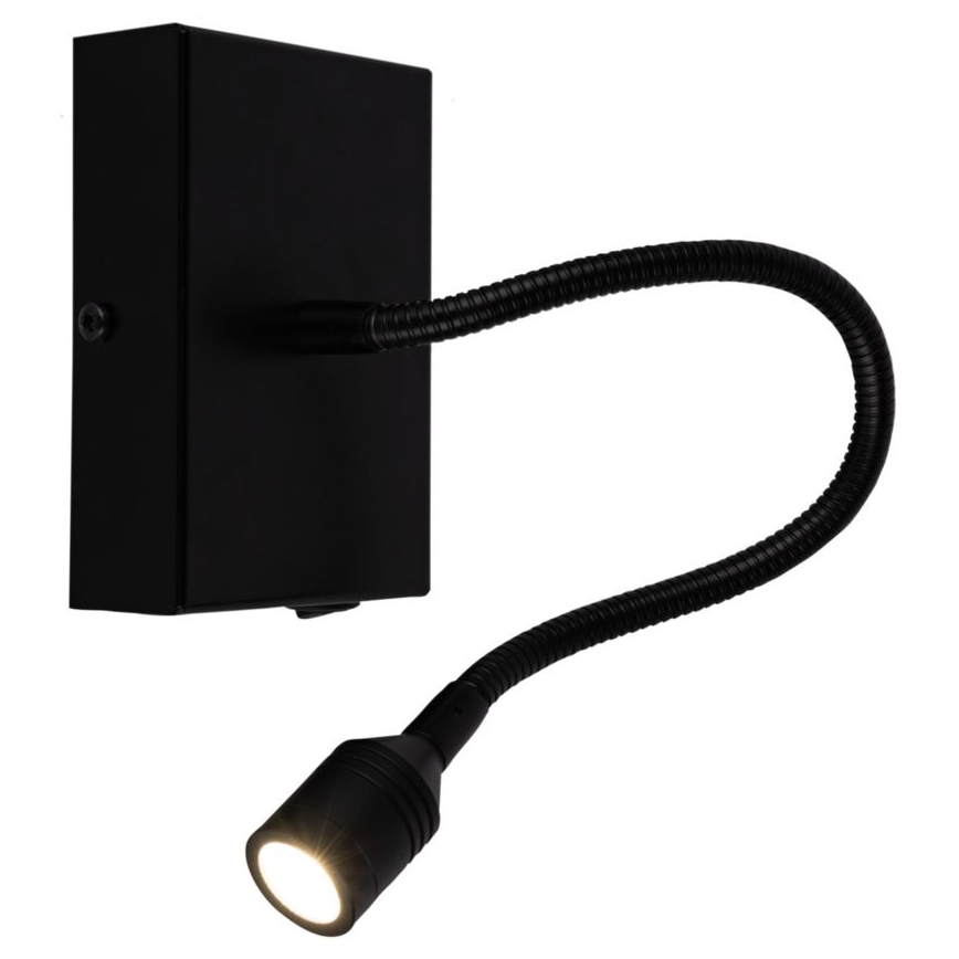 LED väggbelysning LECTOR LED/2,5W/230V svart