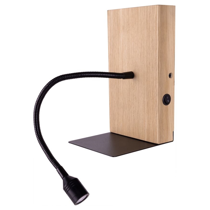 LED väggbelysning LECTOR LED/2,5W/230V USB ek