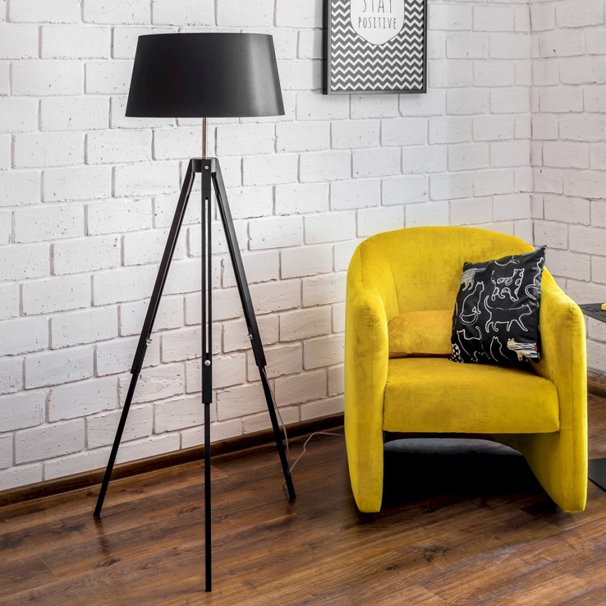 Golvlampa TRIPOD 1xE27/60W/230V bok
