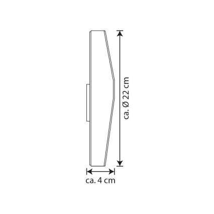 LED Solcell husnummer LED/3x0,1W/2,4V IP44 - FSC-certifierad