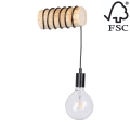 Spot-Light 6834150 - Väggbelysning TRABO 1xE27/60W/230V
