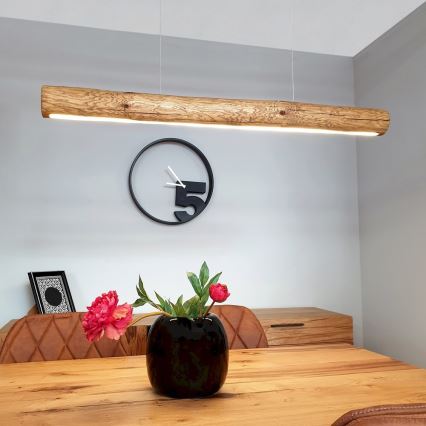 Spot-Light 69480104 - Dimbar LED-lampakrona med snöre LUCAS LED/25,5W/230V