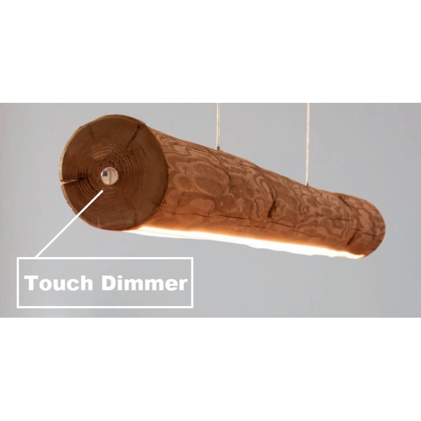 Spot-Light 69480104 - Dimbar LED-lampakrona med snöre LUCAS LED/25,5W/230V