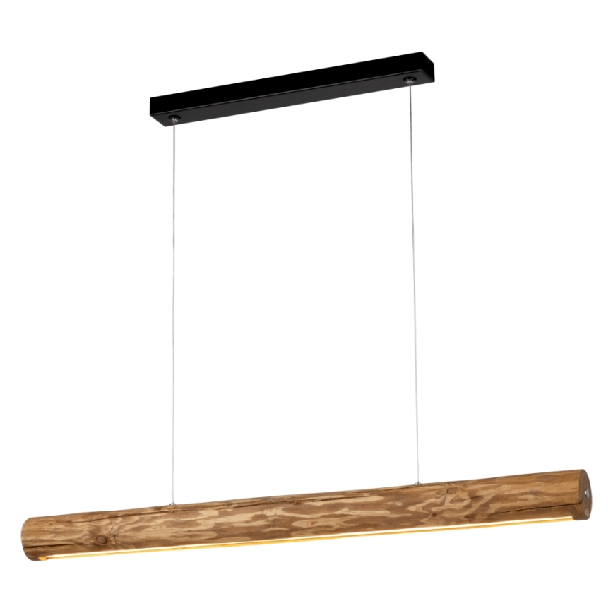 LED ljusreglerad ljuskrona på textilsladd LUCAS LED/25,5W/230V tall