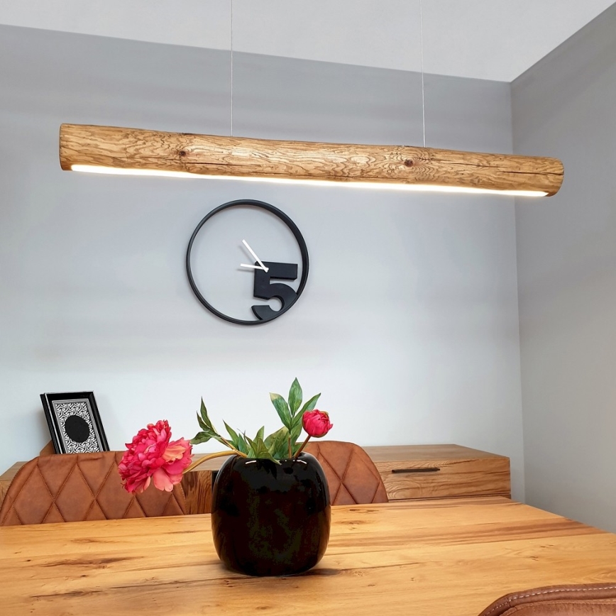 Spot-Light 69680104 - Dimbar LED-lampakrona med snöre LUCAS LED/33W/230V
