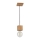 Spot-Light 7161174 - Ljuskrona med snöre TRONGO 1xE27/60W/230V