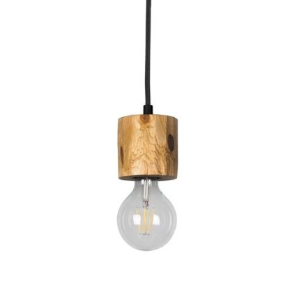 Ljuskrona med textilsladd PINO 1xE27/60W/230V tall