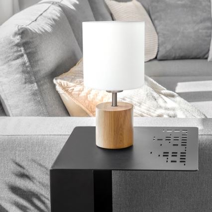 Bordslampa TRONGO ROUND 1xE27/25W/230V ek