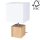 Spot-Light 7199174 - Bordslampa TRONGO fyrkantig 1xE27/25W/230V