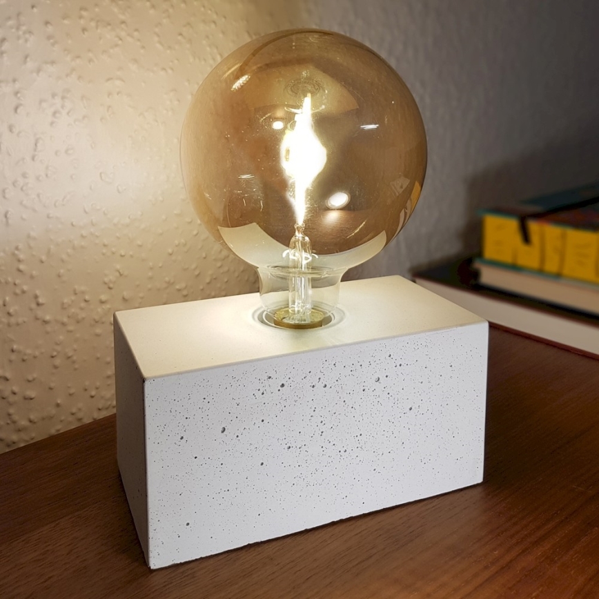 Bordslampa STRONG Dubbel 1xE27/25W/230V - FSC-certifierad