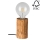Spot-Light 76910151 - Bordslampa TRABO 1xE27/25W/230V FSC-certifierad