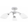 Spot-Light 8141328 - Hängande Ljuskrona VILETTA 3xE27/60W/230V