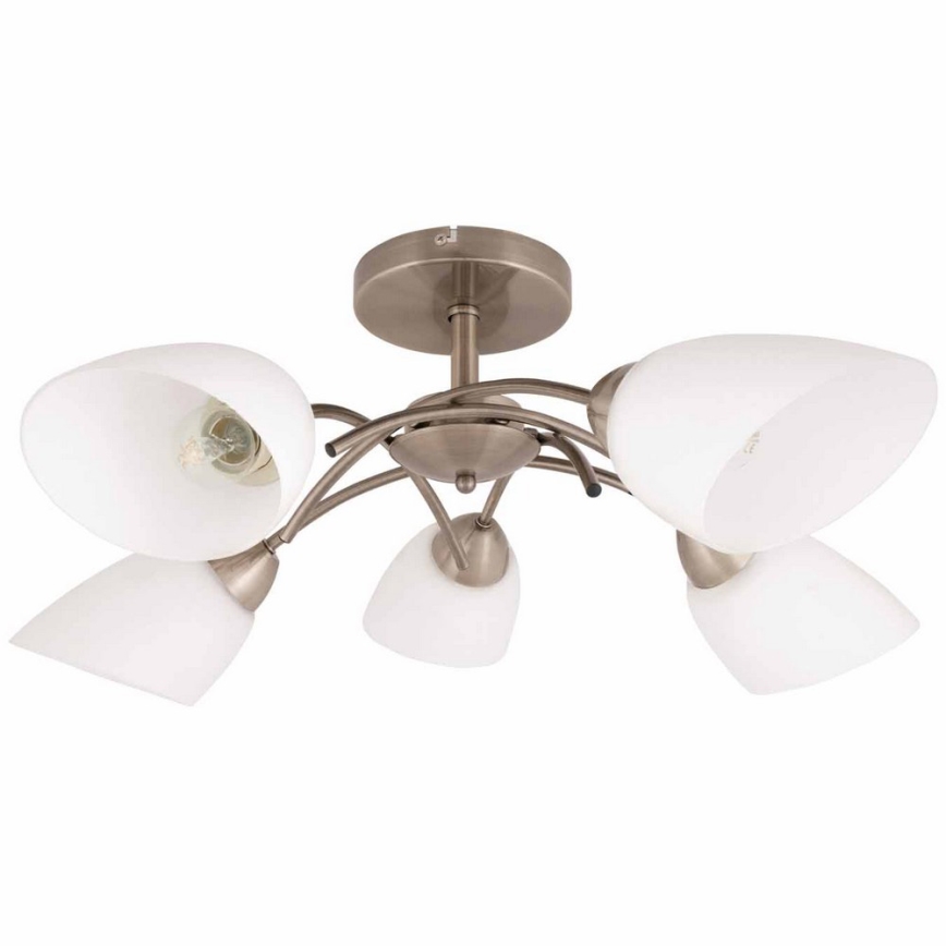 Spot-Light 8141511 - Ljuskrona VILETTA 5xE27/60W/230V