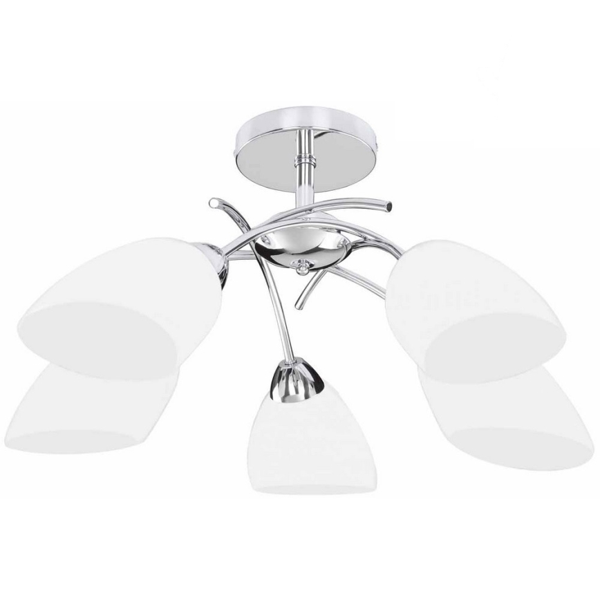 Spot-Light 8141528 - Hängande Ljuskrona VILETTA 5xE27/60W/230V