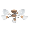 Spot-Light 8141574 - Ljuskrona VILETTA 5xE27/40W/230V