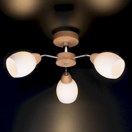 Spot-Light 8320374 - Ljuskrona PARMA 3xE27/40W/230V