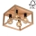 Spot-Light 9154474 - Takbelysning KAGO 4xE27/60W/230V matt ek
