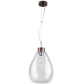 Spot-Light 9822076 - Ljuskrona med snöre PIRO 1xE27/60W/230V
