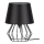 Spot-Light - Bordslampa  MANGOO 1xE27/40W/230V svart 