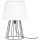 Spot-Light - Bordslampa MANGOO 1xE27/40W/230V vit/svart